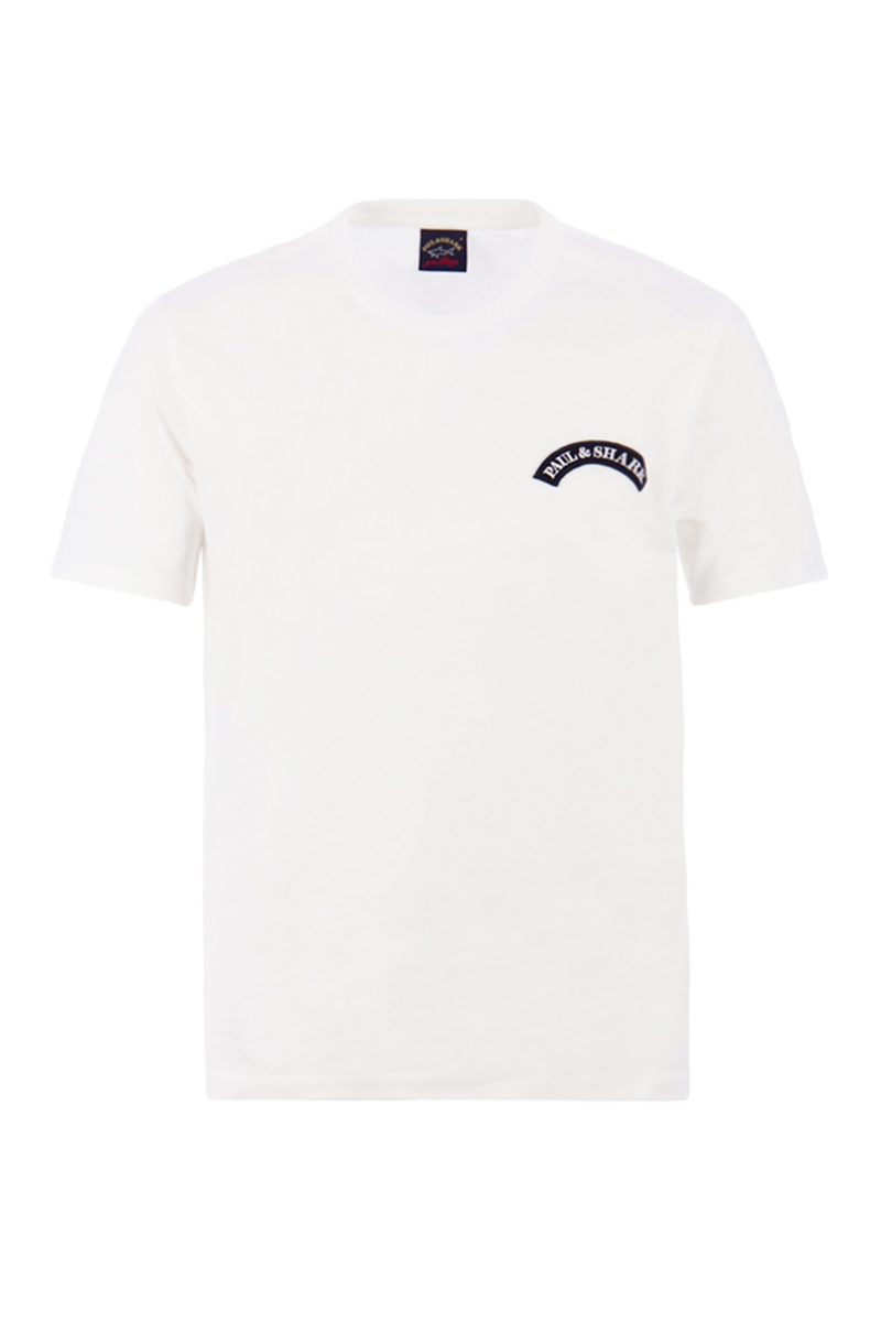 Paul And Shark T-shirt 22411130 Wit
