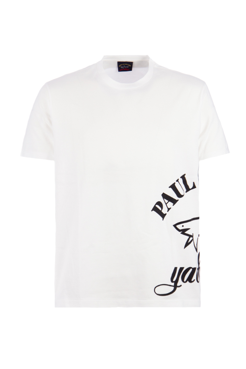 Paul And Shark T-shirt 1021 Wit