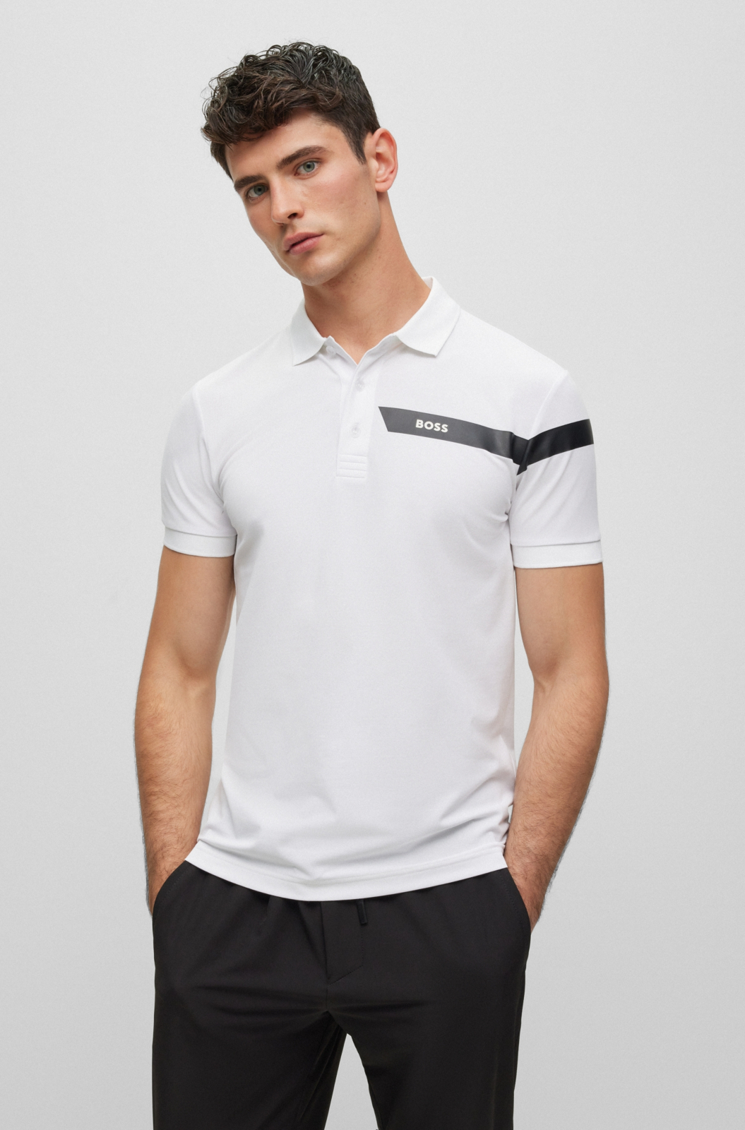 Hugo Boss Polo Paule 50501298 Wit