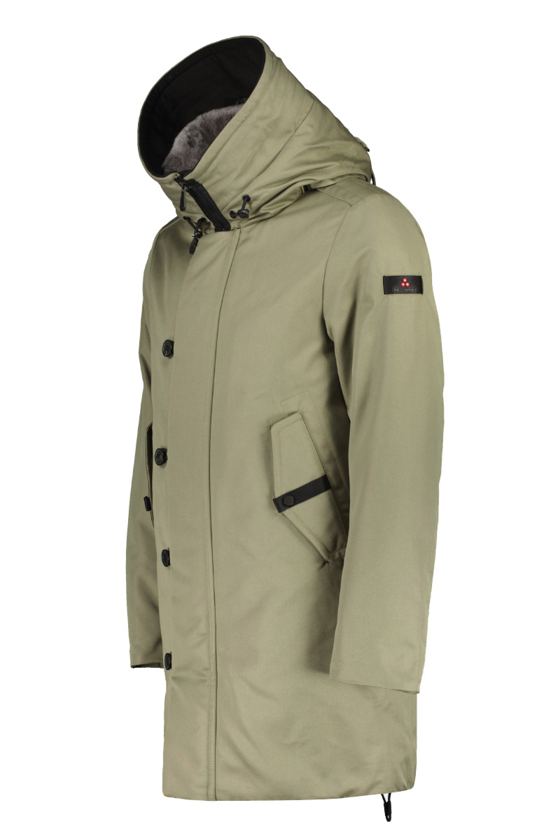 Peuterey Jas Kasa Sl Fur L-groen
