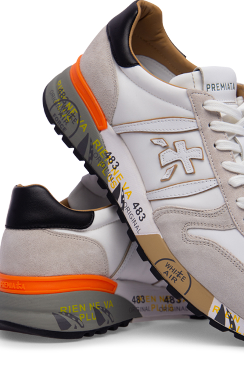 Premiata Schoenen Lander Wit