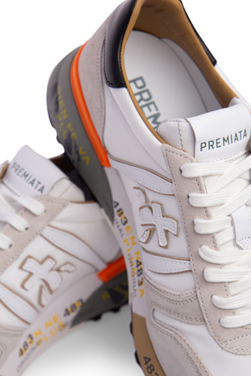 Premiata Schoenen Lander Wit