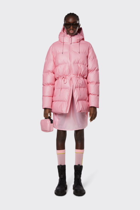 Rains Jas Puffer W Jkt Roze