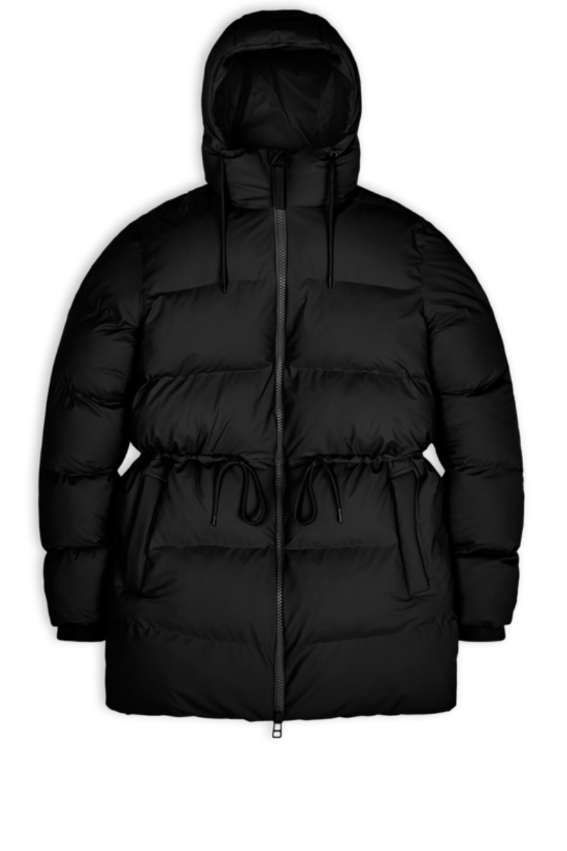 Rains Jas Puffer W Jkt Zwart