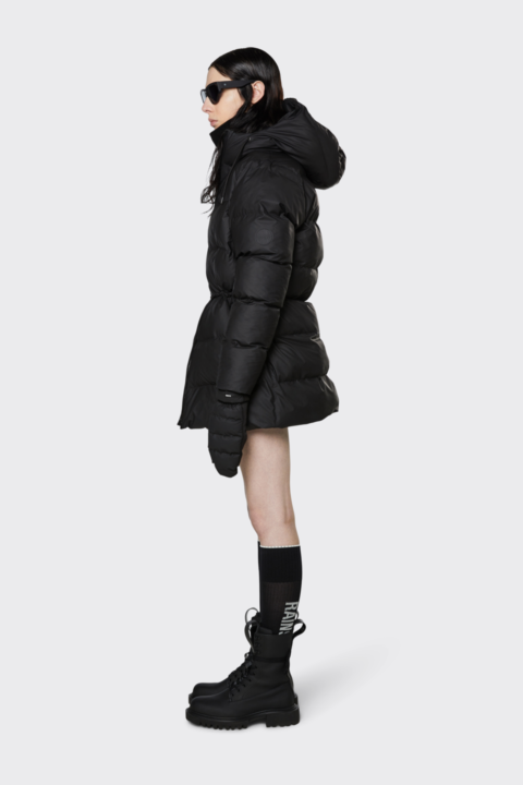 Rains Jas Puffer W Jkt Zwart