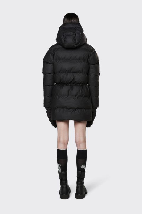 Rains Jas Puffer W Jkt Zwart