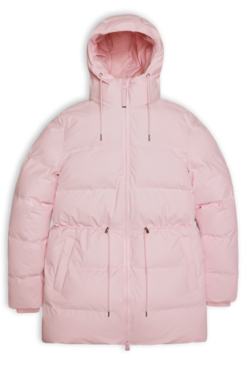 Rains Jas W Puffer Jkt L-roze