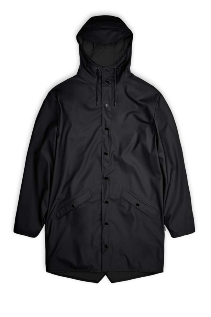Rains Jas Long Jacket Zwart