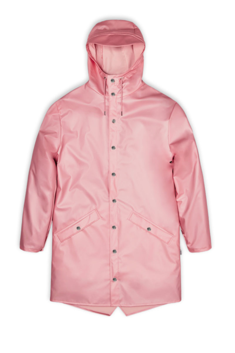 Rains Jas Long Jacket Roze