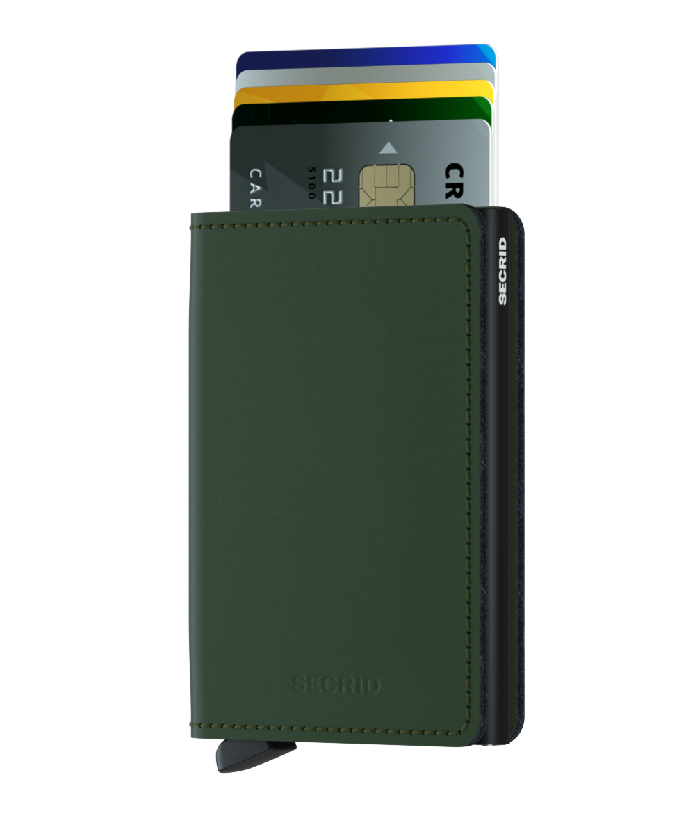 Secrid Portemonnee Slim Matte Groen