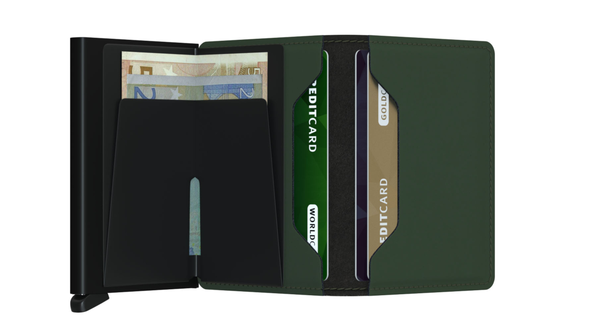 Secrid Portemonnee Slim Matte Groen