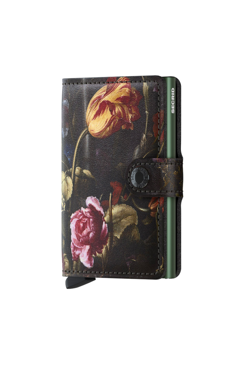 Secrid Portemonnee Mar-flowers Groen