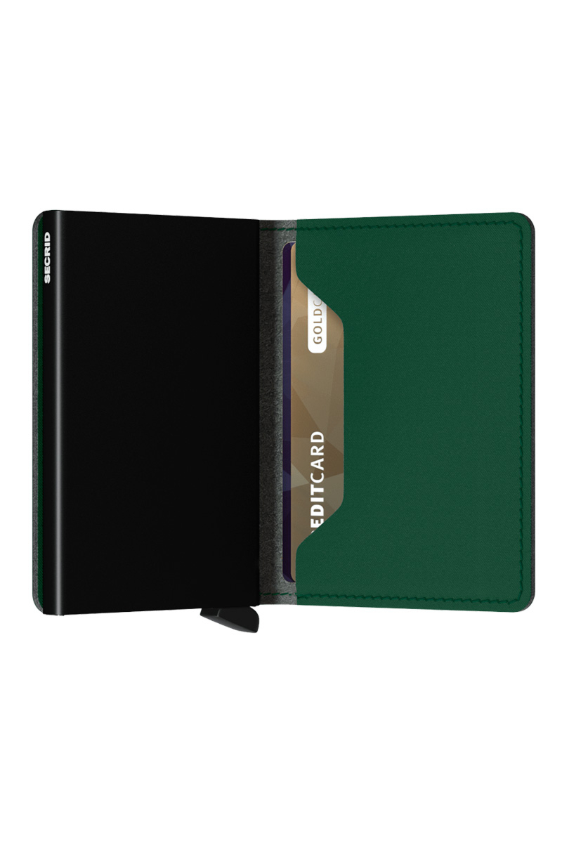 Secrid Portemonnee Slim Yard Power (non-leather) Groen
