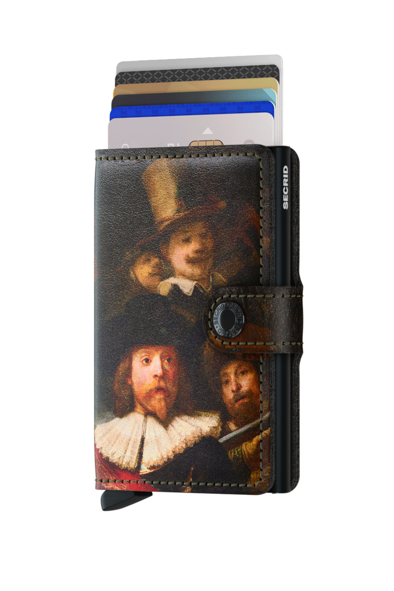 Secrid Portemonnee Mar-night Watch Zwart