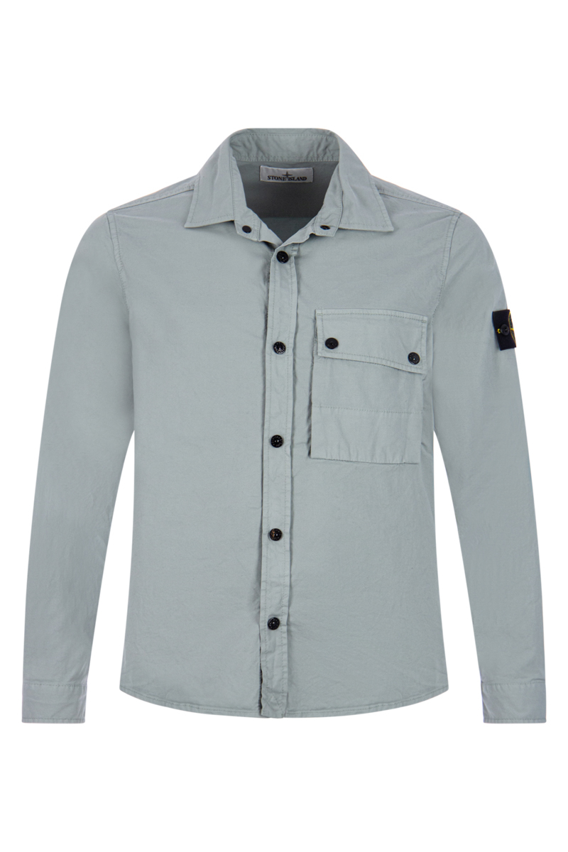 Stone Island Shirt 781511610 L-blauw