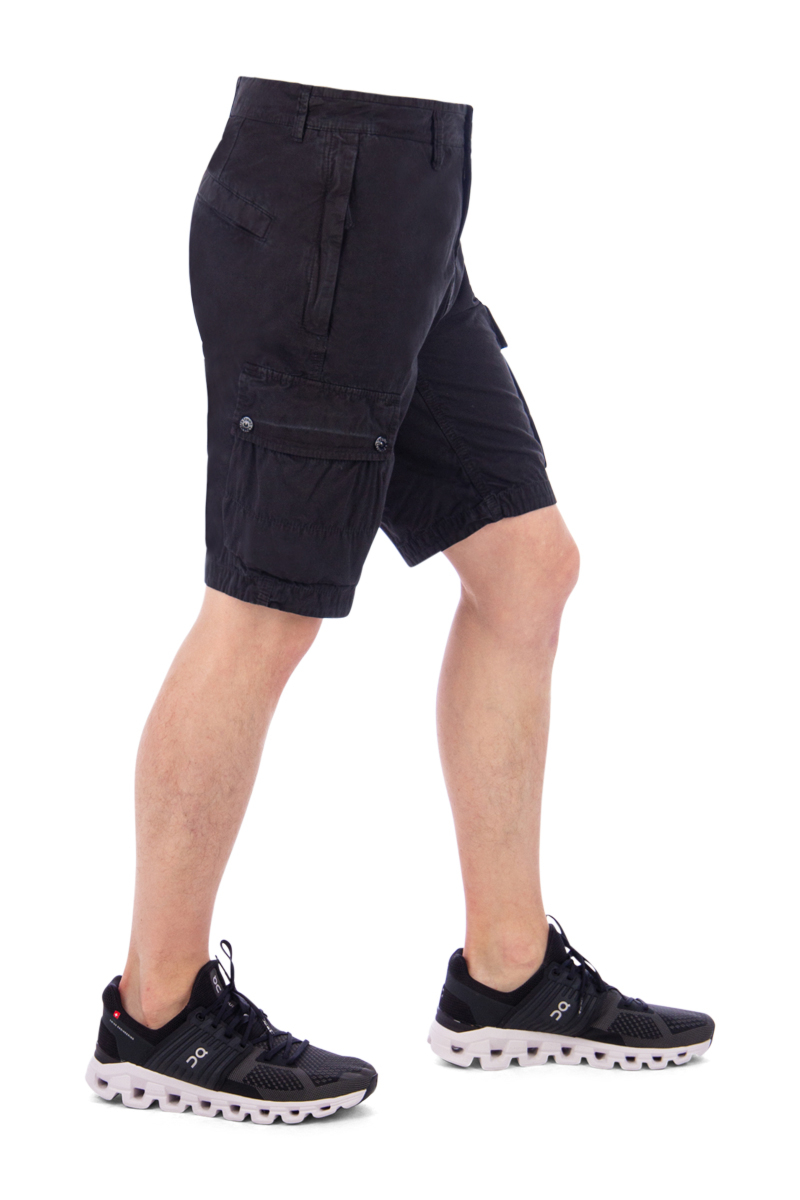 Stone Island Short 1015l11wa Zwart