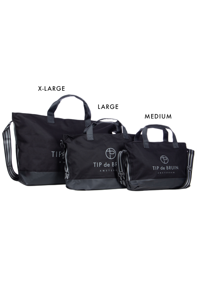 Tip De Bruin Tas City Bag Zwart
