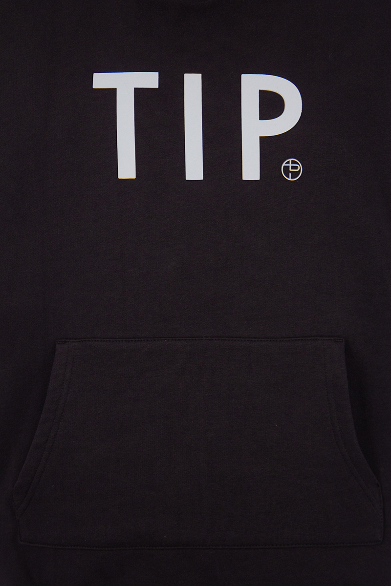 Tip De Bruin Sweater Tip Hoodie Tip Zwart