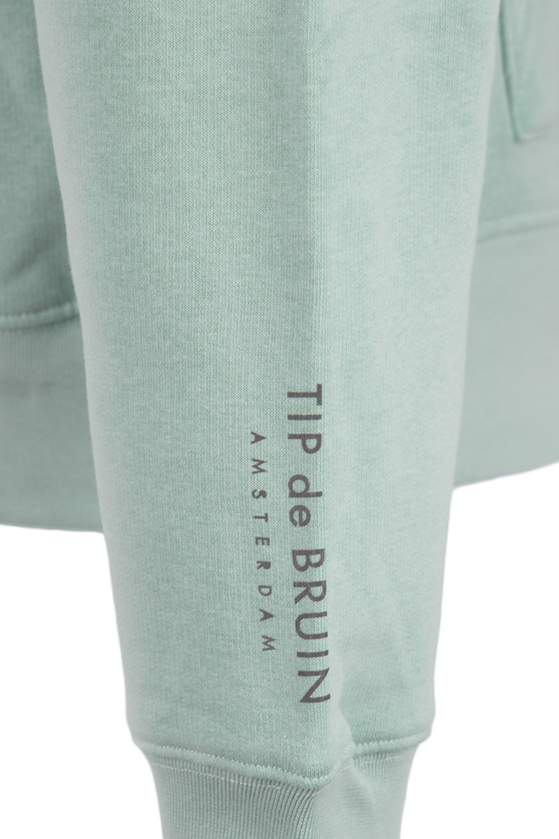 Tip De Bruin Sweater Tip Hoodie Tip Aqua