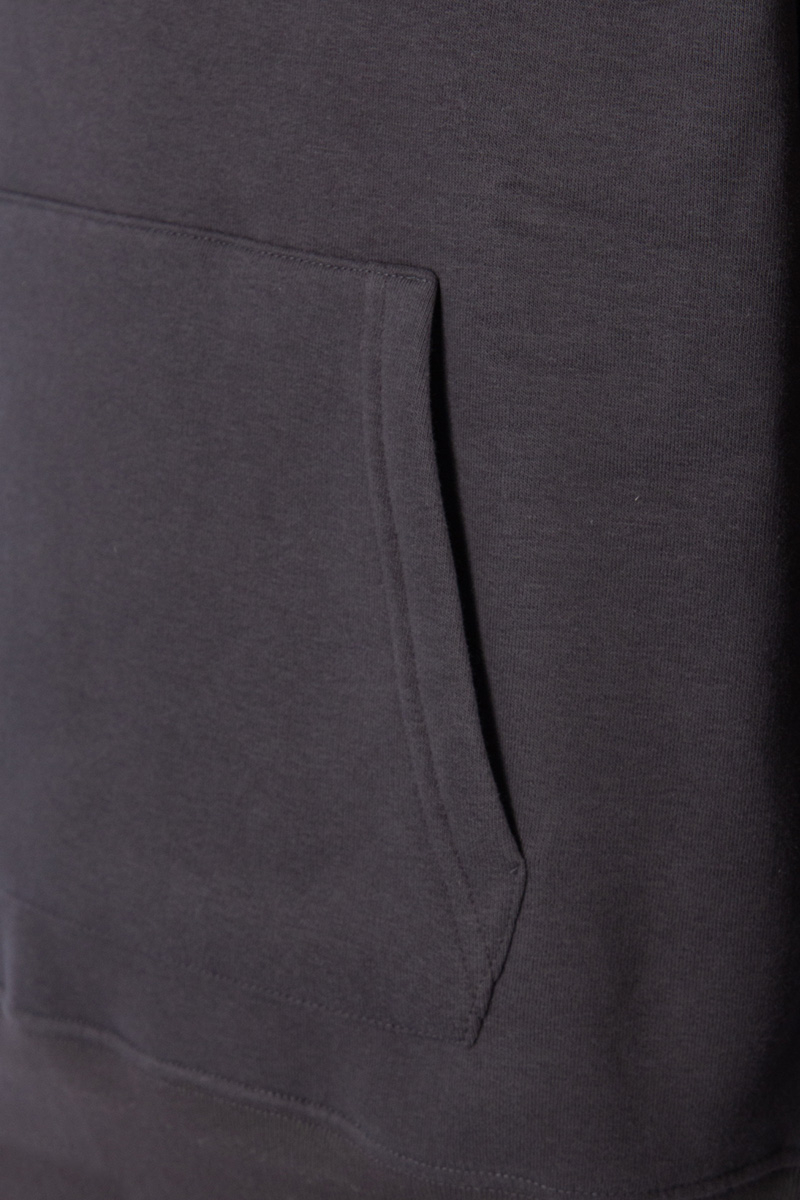 Tip De Bruin Sweater Tip Hoodie Badge Grijs