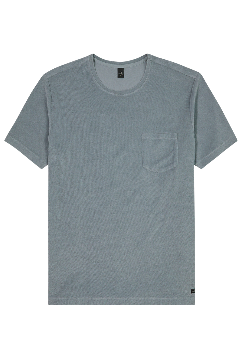 Wahts T-shirt Todd L-blauw