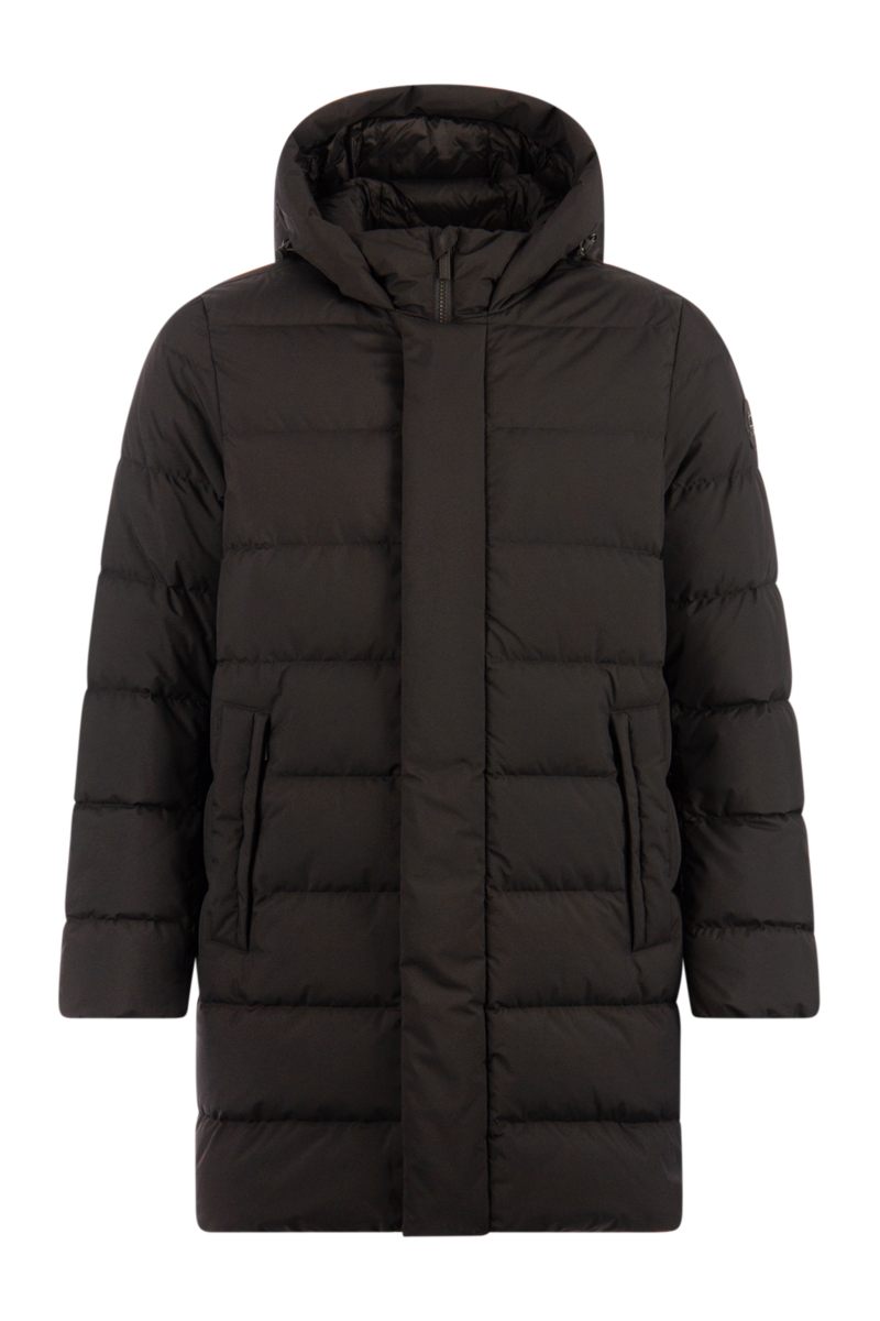 Woolrich Jas Hi Tech Quilted Zwart