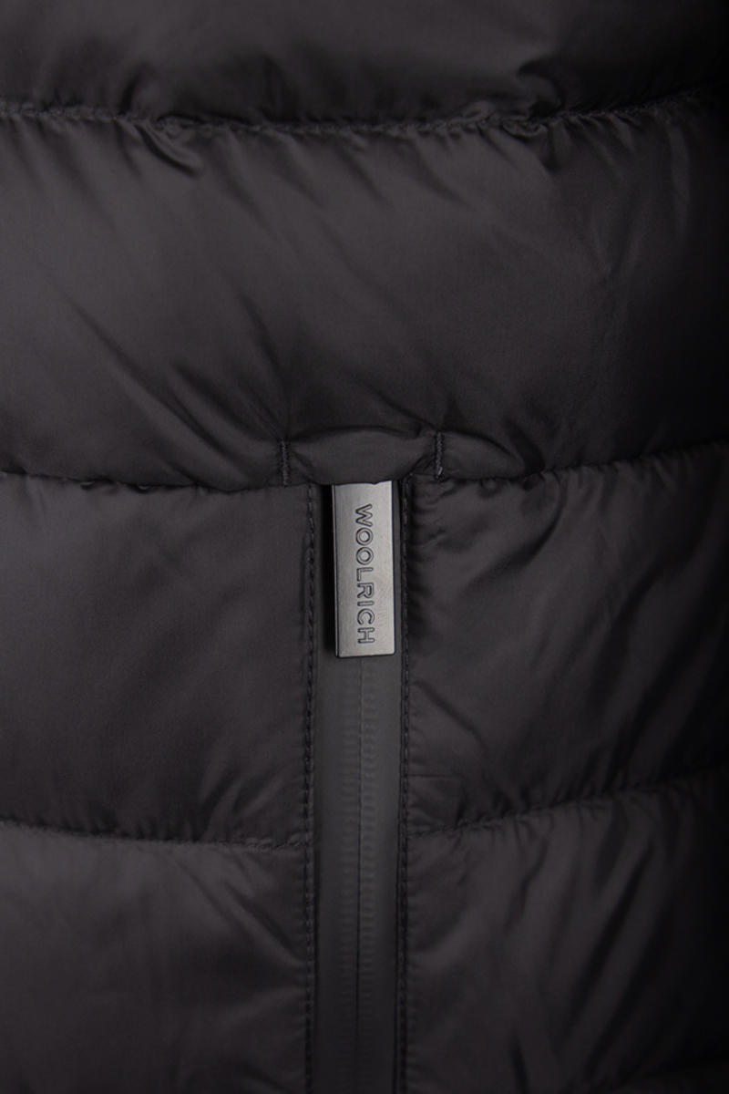 Woolrich Jas Mix Media Soft Sh Zwart