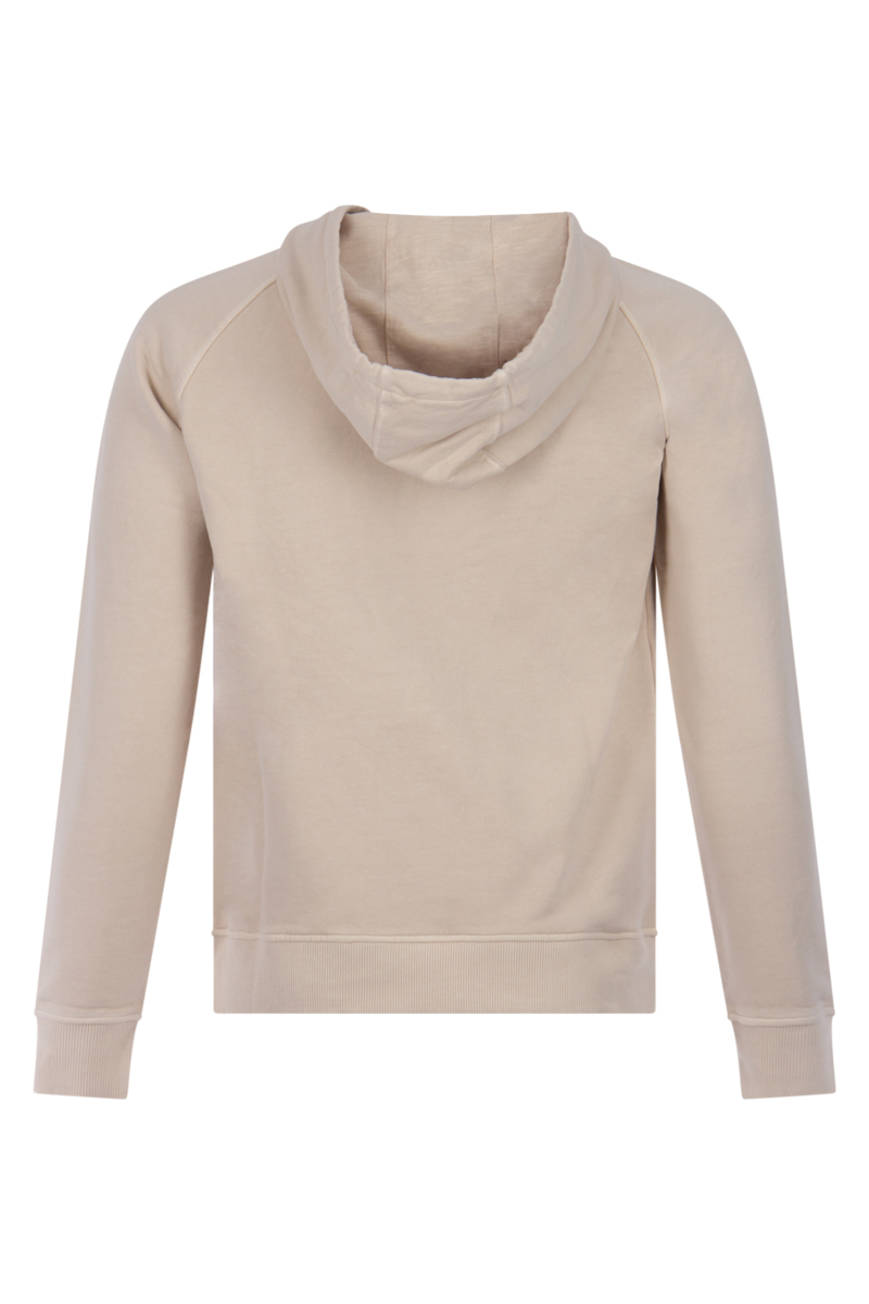 Woolrich Jogging Top Varsity Hoodie Off White