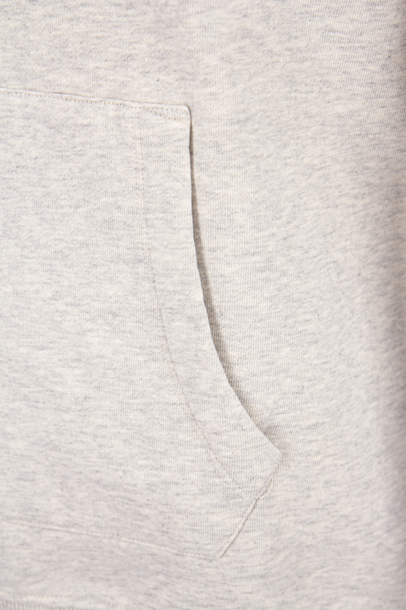 Woolrich Sweater Script Hoodie Grijs