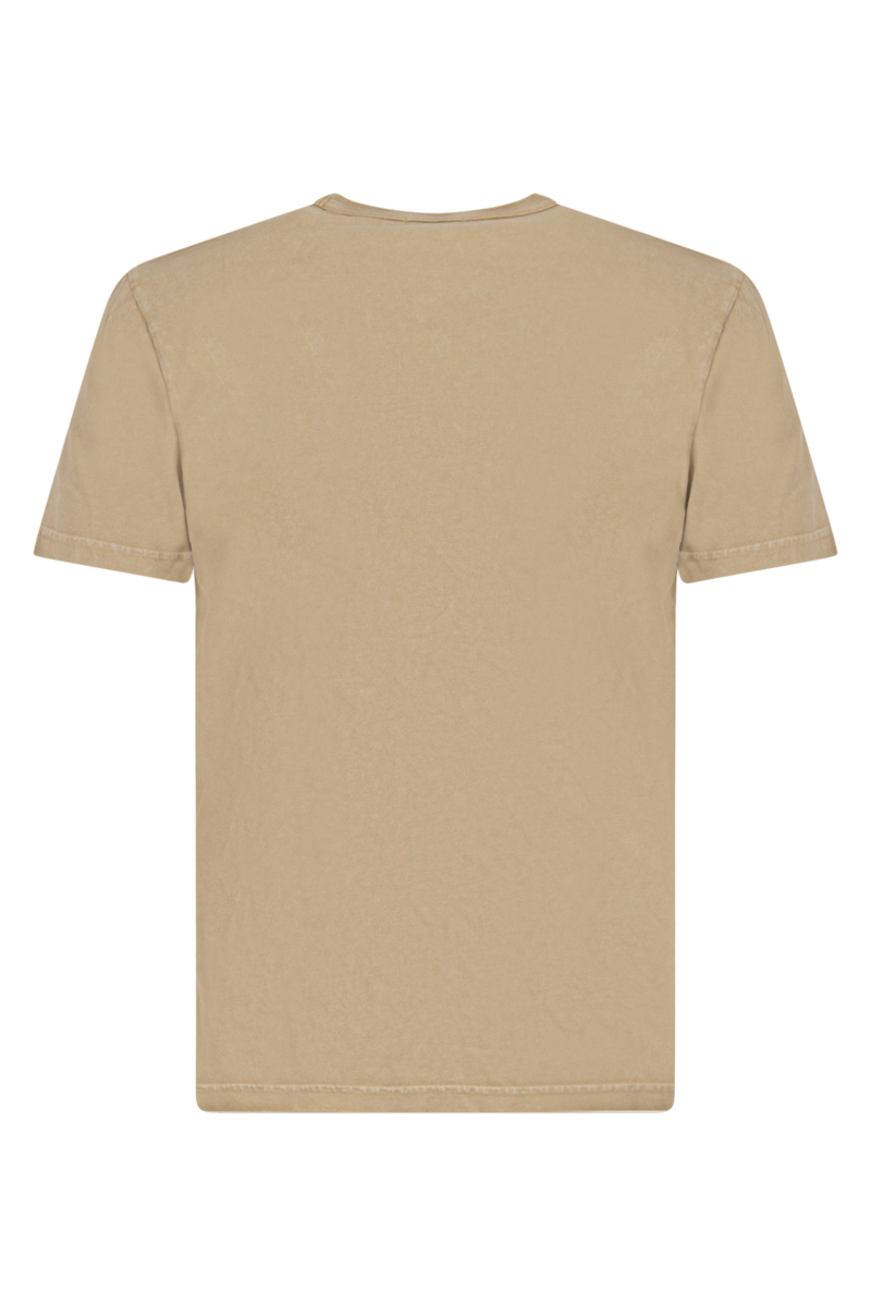 Woolrich T-shirt Macro Logo Tee L-bruin