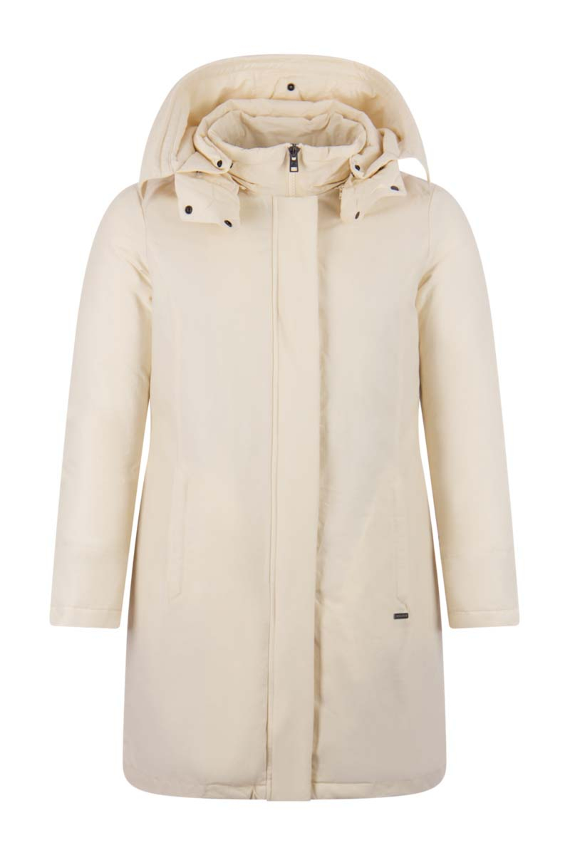 Woolrich Jas Bow Bridge Off White