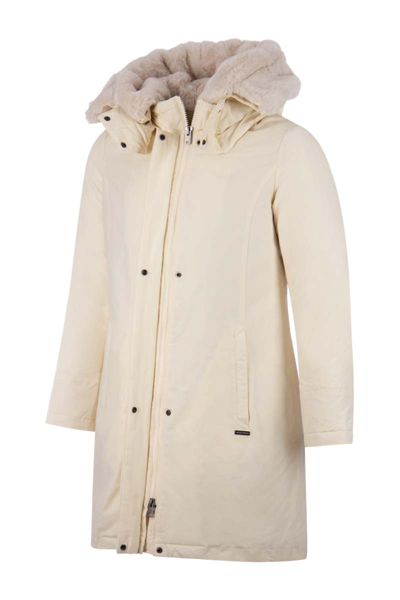 Woolrich Jas Bow Bridge Off White
