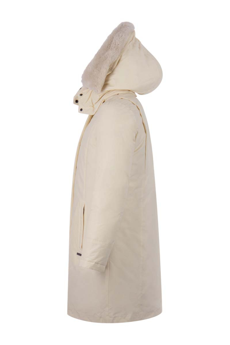 Woolrich Jas Bow Bridge Off White