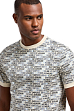 Ea7 T-shirt Af12874-7m000208 Beige-1