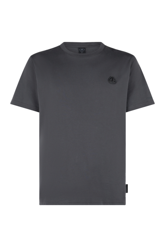 Moose Knuckles T-shirt M15mt777 Cresent Tee Grijs