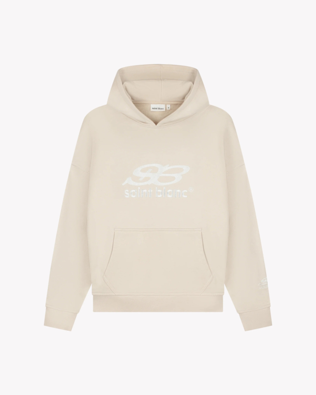 Saint Blanc Sweater Oblique Hoodie Beige