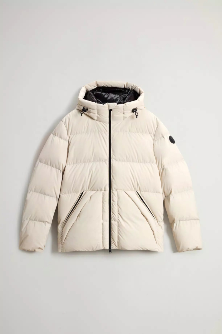 Woolrich Jas Sierra Supreme Down Jacket Off White