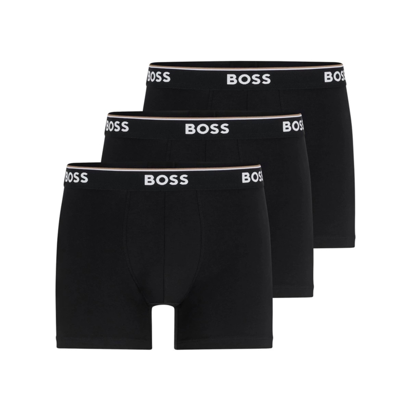 Hugo Boss Ondergoed Boxer 3p Power Zwart