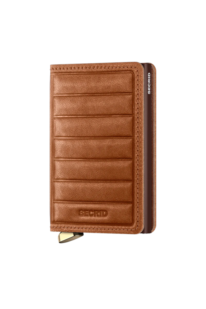 Secrid Portemonnee Slim Emboss L-bruin