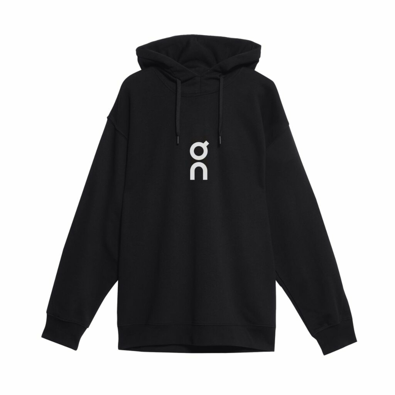 On Running Sweater Club Hoodie Zwart