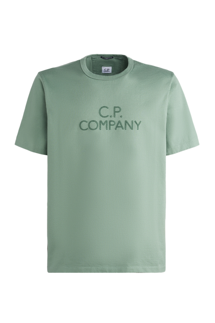 Cp Company T-shirt 16cmts145a Groen