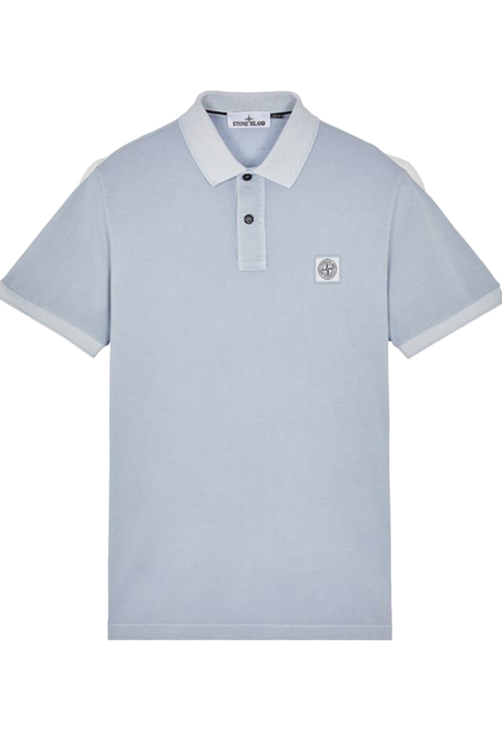 Stone Island Polo 80152sc67 L-blauw