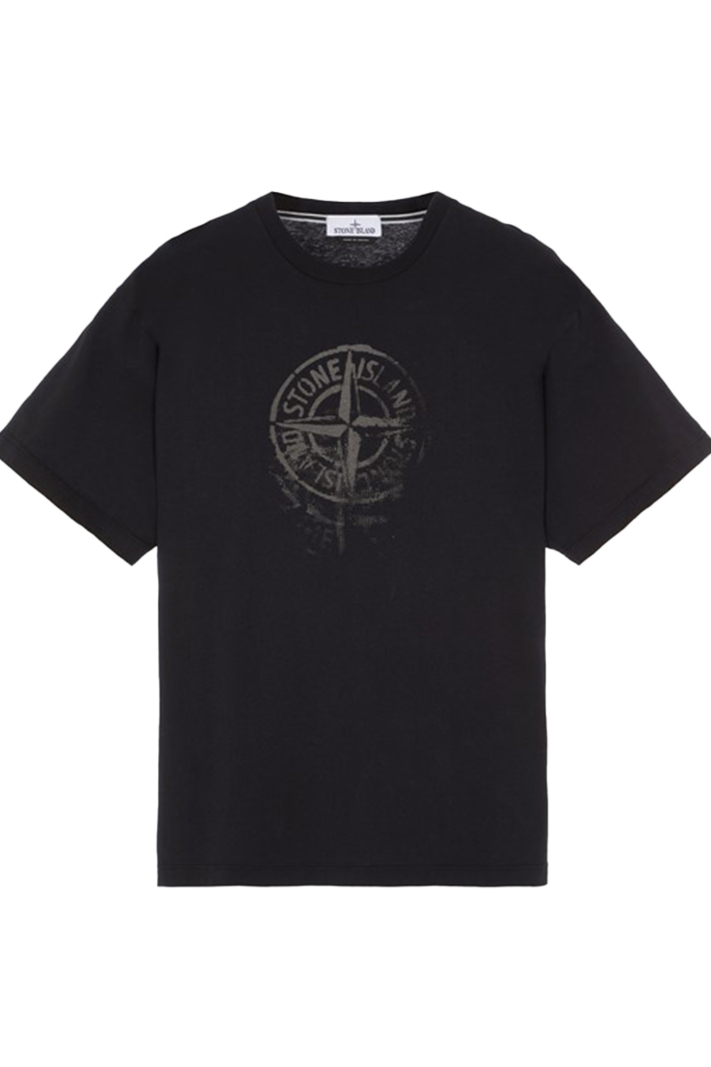 Stone Island T-shirt 80152rc87 Zwart