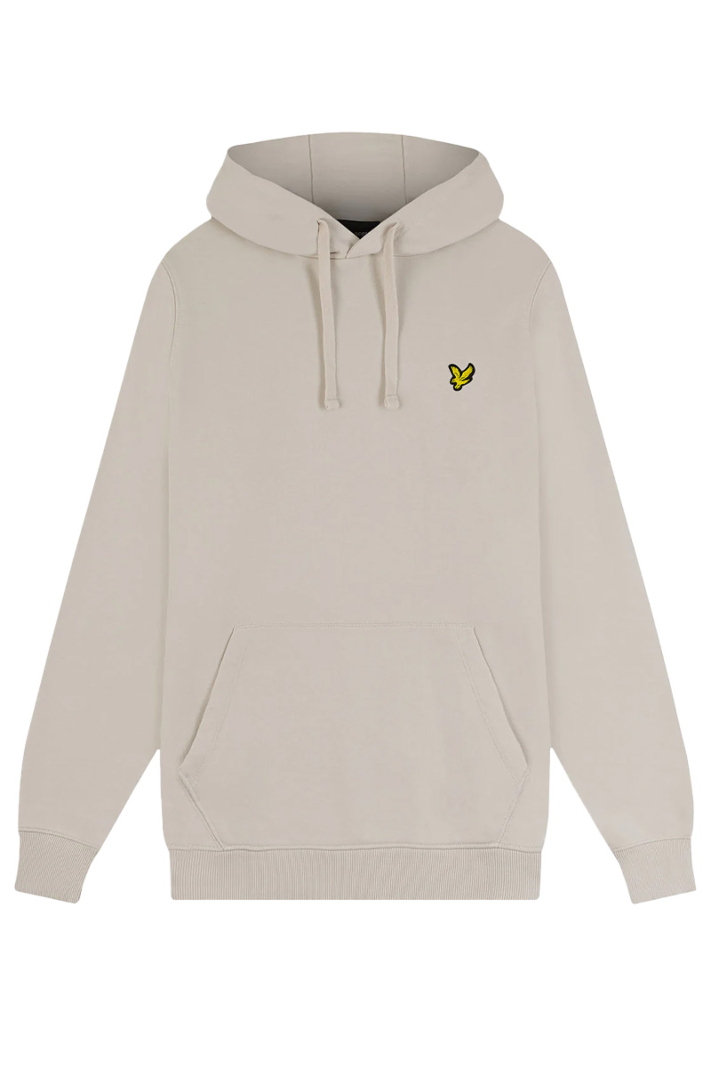 Lyle And Scott Sweater Essential Pullover Hoodie L-grijs