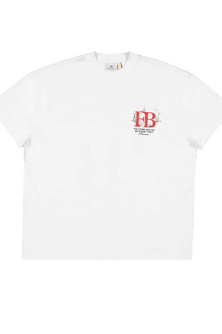 Fearless Blood T-shirt Fb-tee-08 Wit