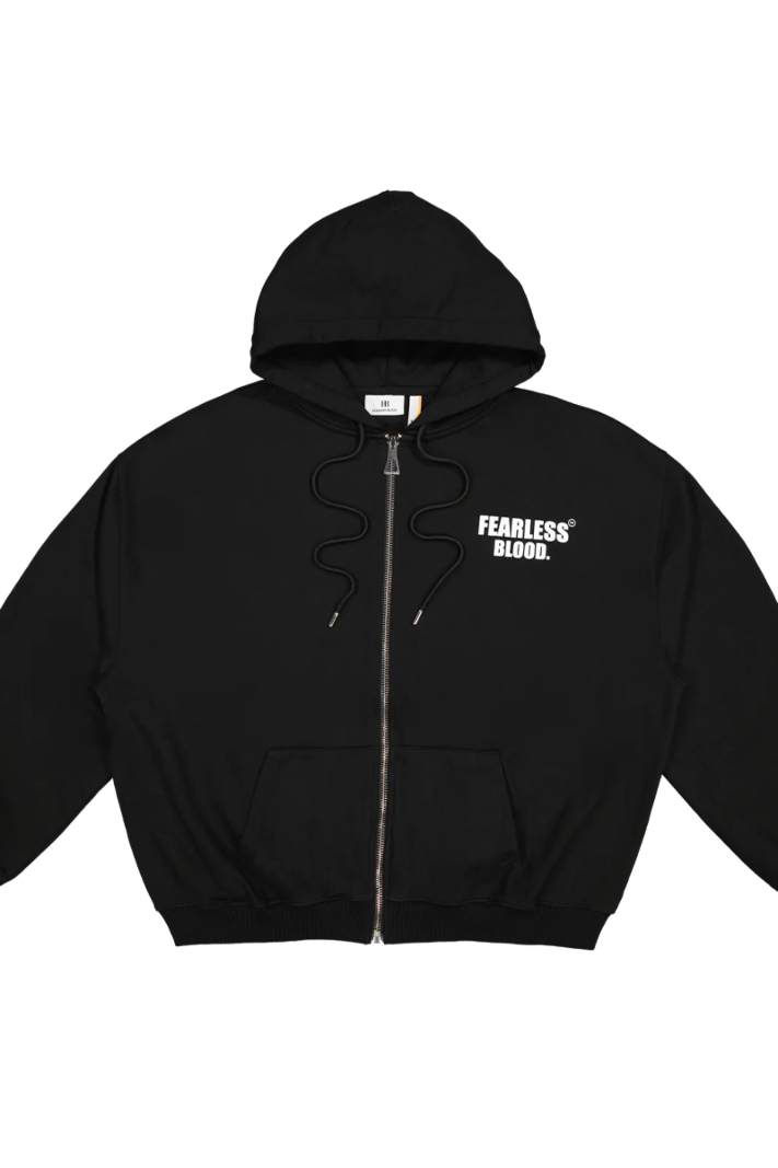 Fearless Blood Jogging Top Fb-vest-02  Zwart