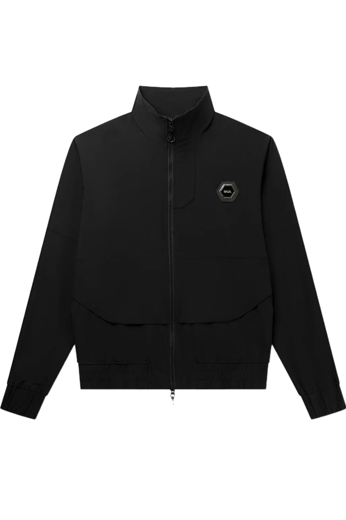 Balr. Jas Hexline Track Jacket Zwart