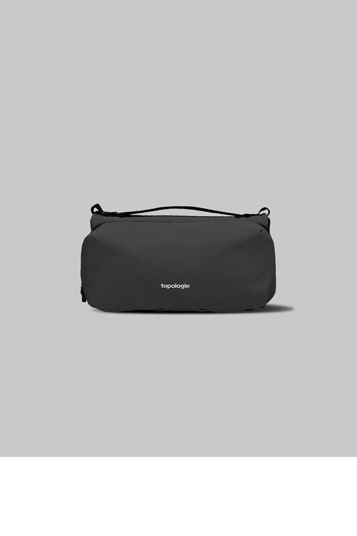 Topologie Tas Bottle Saccoche Medium Zwart