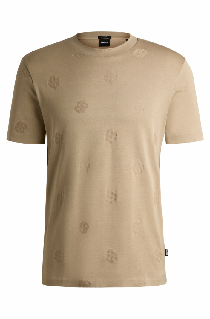 Hugo Boss T-shirt C-thompson 224 L-bruin