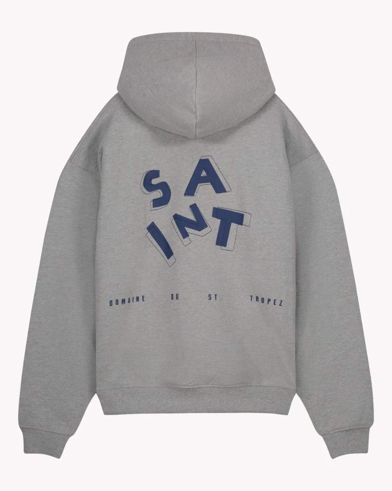 Saint Blanc Sweater Domaine Hoodie L-grijs